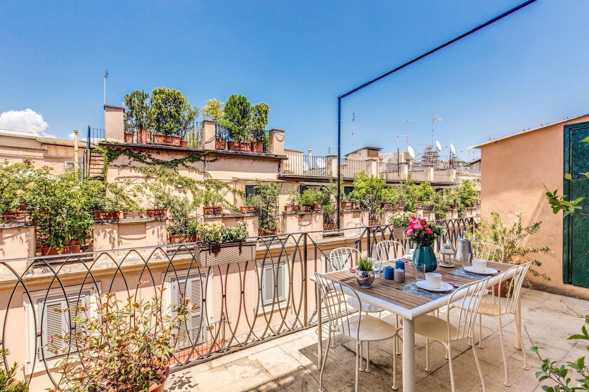Aweshomeitaly - Spagna Glamour Life Penthouse Ρώμη Εξωτερικό φωτογραφία