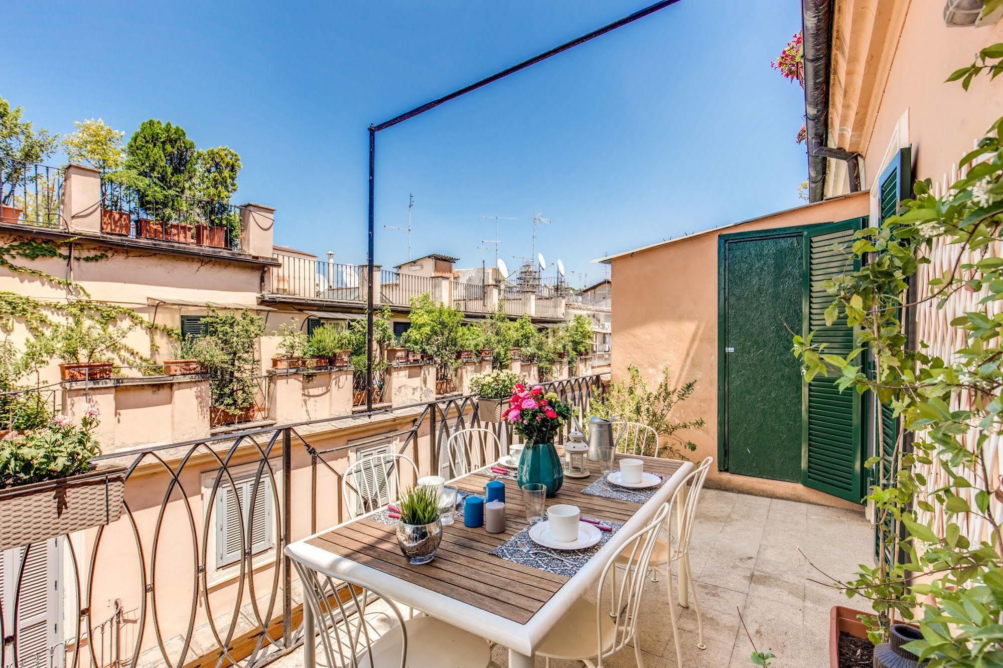 Aweshomeitaly - Spagna Glamour Life Penthouse Ρώμη Εξωτερικό φωτογραφία